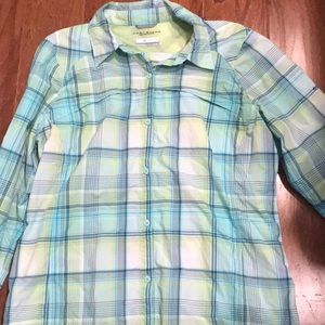 Columbia Plaid Outdoor Shirt